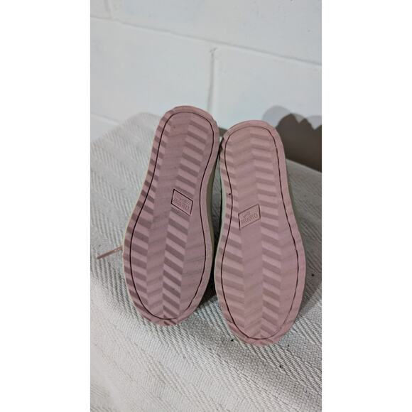 OshKosh Bgosh Toddler Girl's Lace Up Duck Boots Rain Boots Brown & Blue Size 11 - Picture 4 of 5